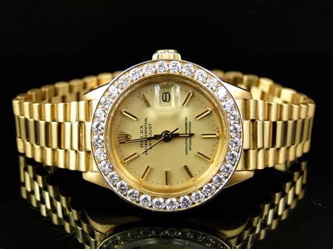 used ladies gold Rolex watches